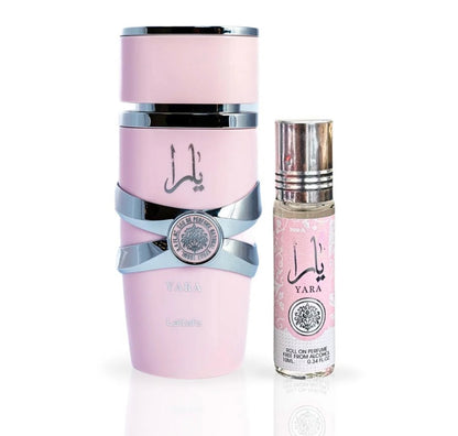 Lattafa Yara Perfume & Roll-On Combo – 100 ml + 10 ml